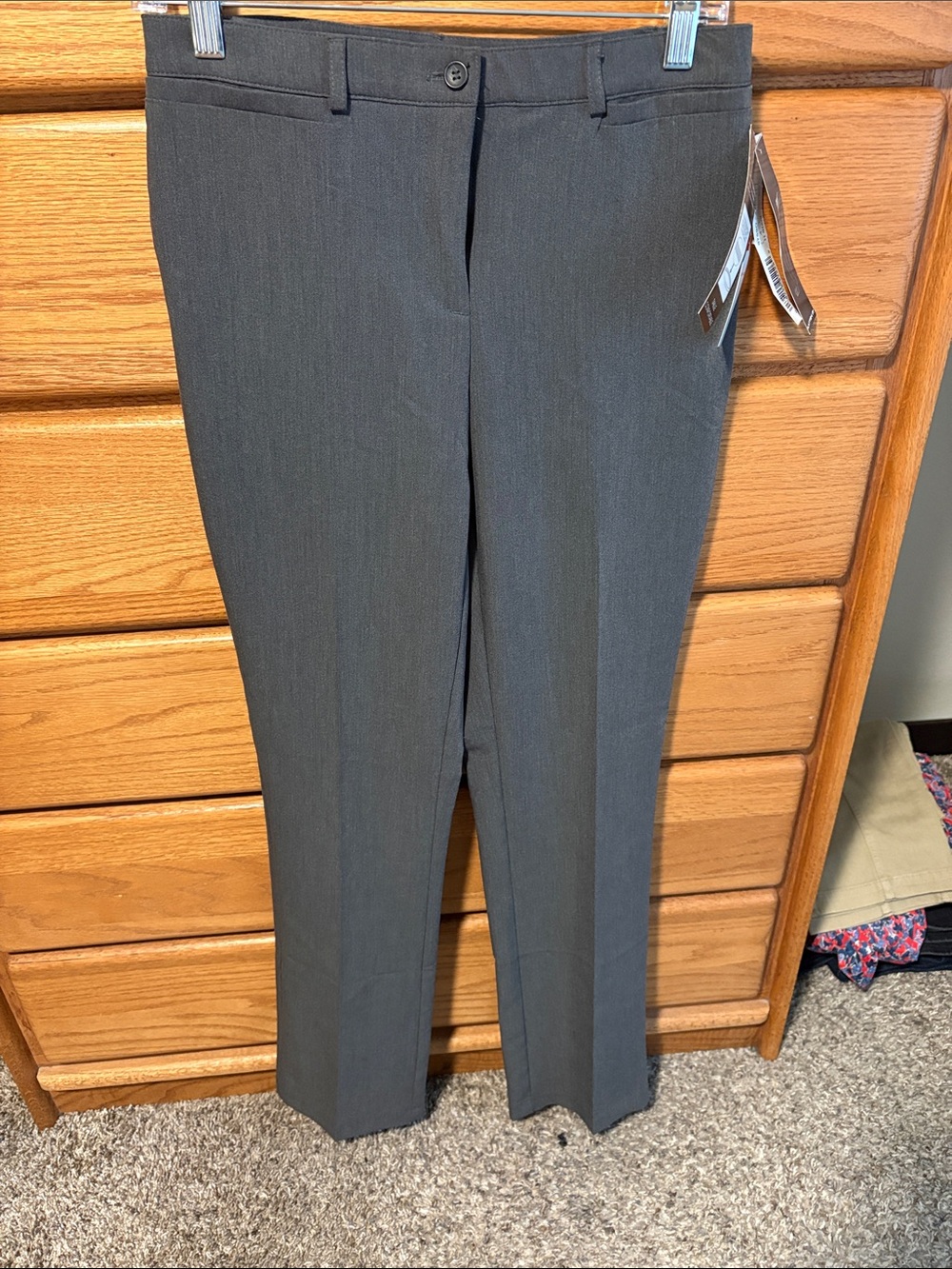 Tribal Women's Charcoal Gray Dress Trousers